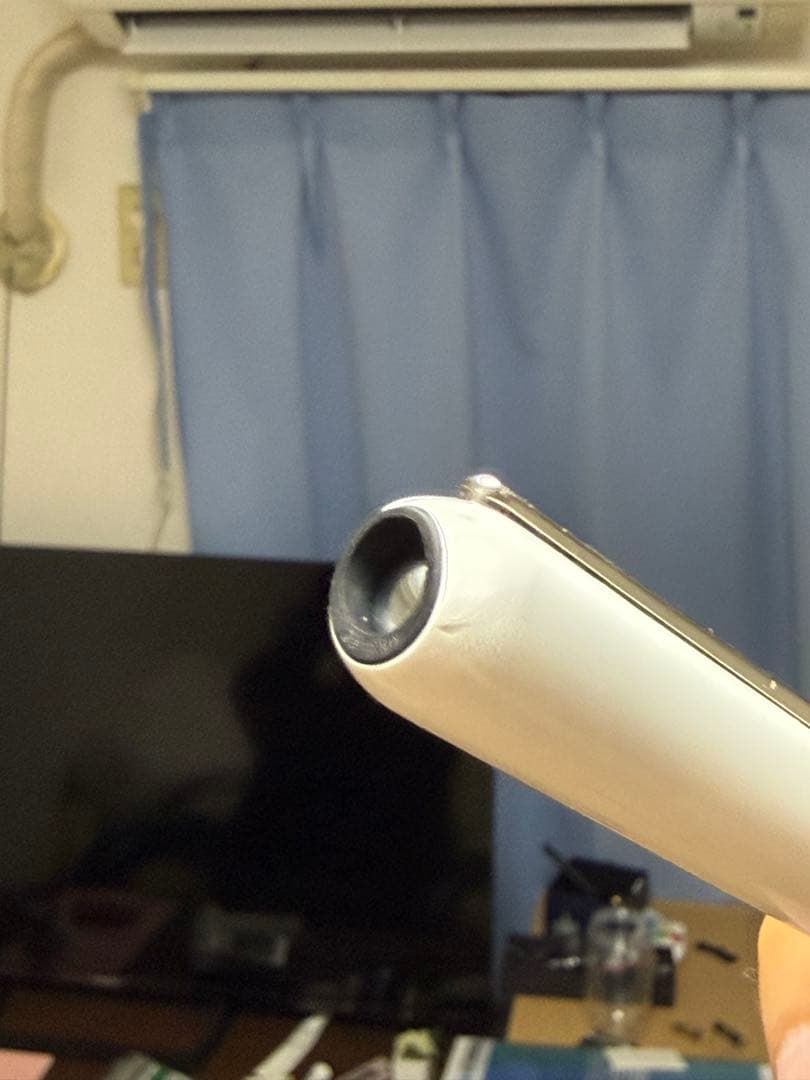 ホワイト 万年筆 スリムデザイン