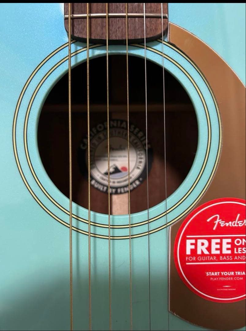 【kikuhime様】Fender マリブプレーヤー エレアコ