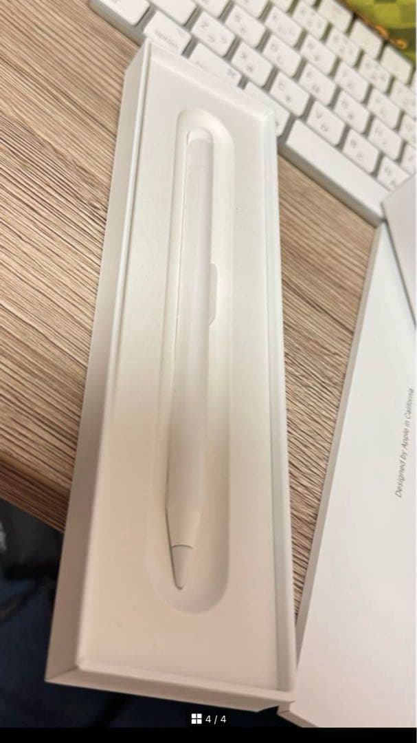 Apple Pencil ホワイト 元箱付き (USB-C)