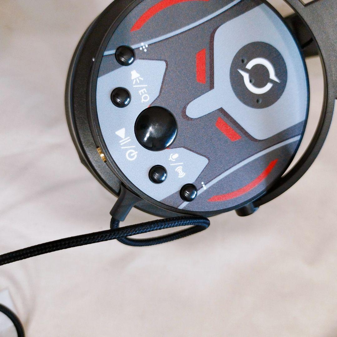 ヘッドセット　ヘッドフォン　コンピューターゲーム　ゲーミング ブラック　ヘリオス