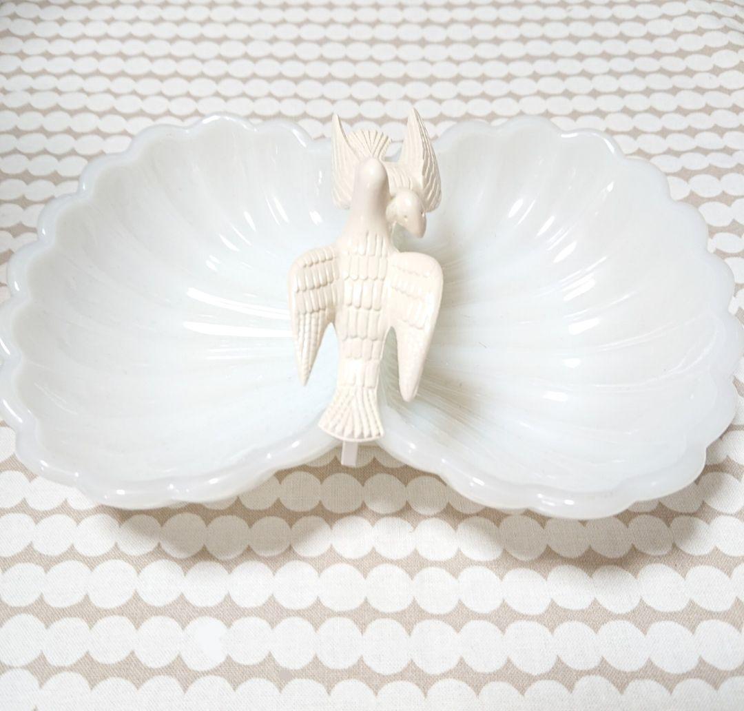 【レア】 AVON 鳩のソープディッシュ ヴィンテージ 香水瓶 美品