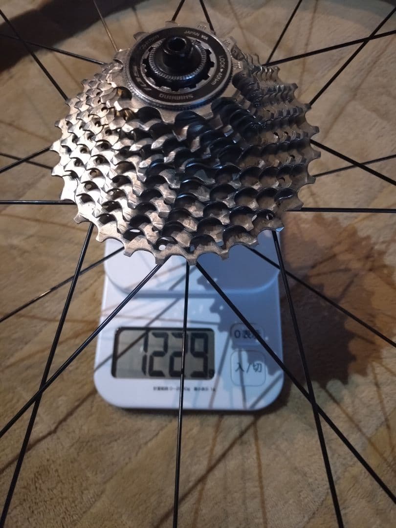 Vittoria前後カーボンホイールセット（ホイール、スプロケ、ブレーキシュー）