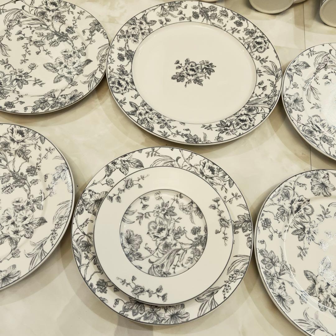 フローラル食器セット　5人分セット