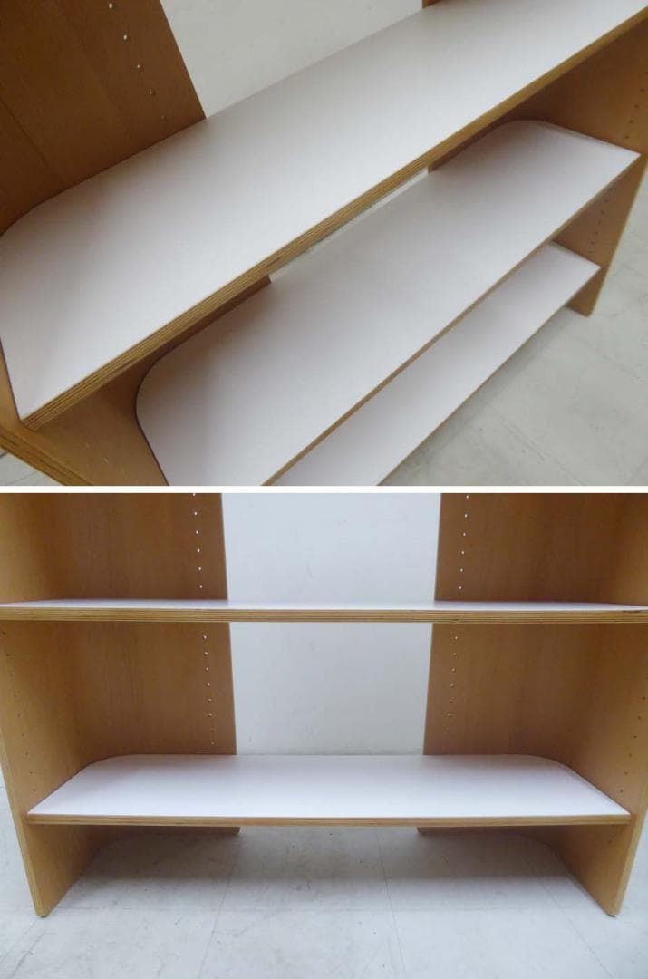 ■ACTUS アクタス■キッズ ANFUN シェルフ ビーチ材 本棚 -1