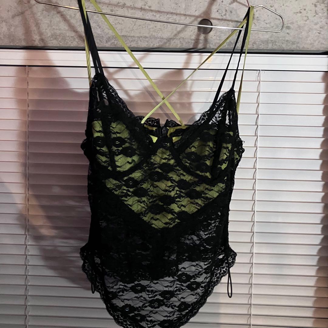 nodress レースキャミソール