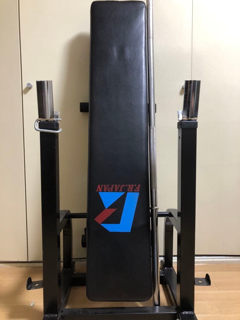 F.R.JAPAN ベンチプレス台＋バーベル