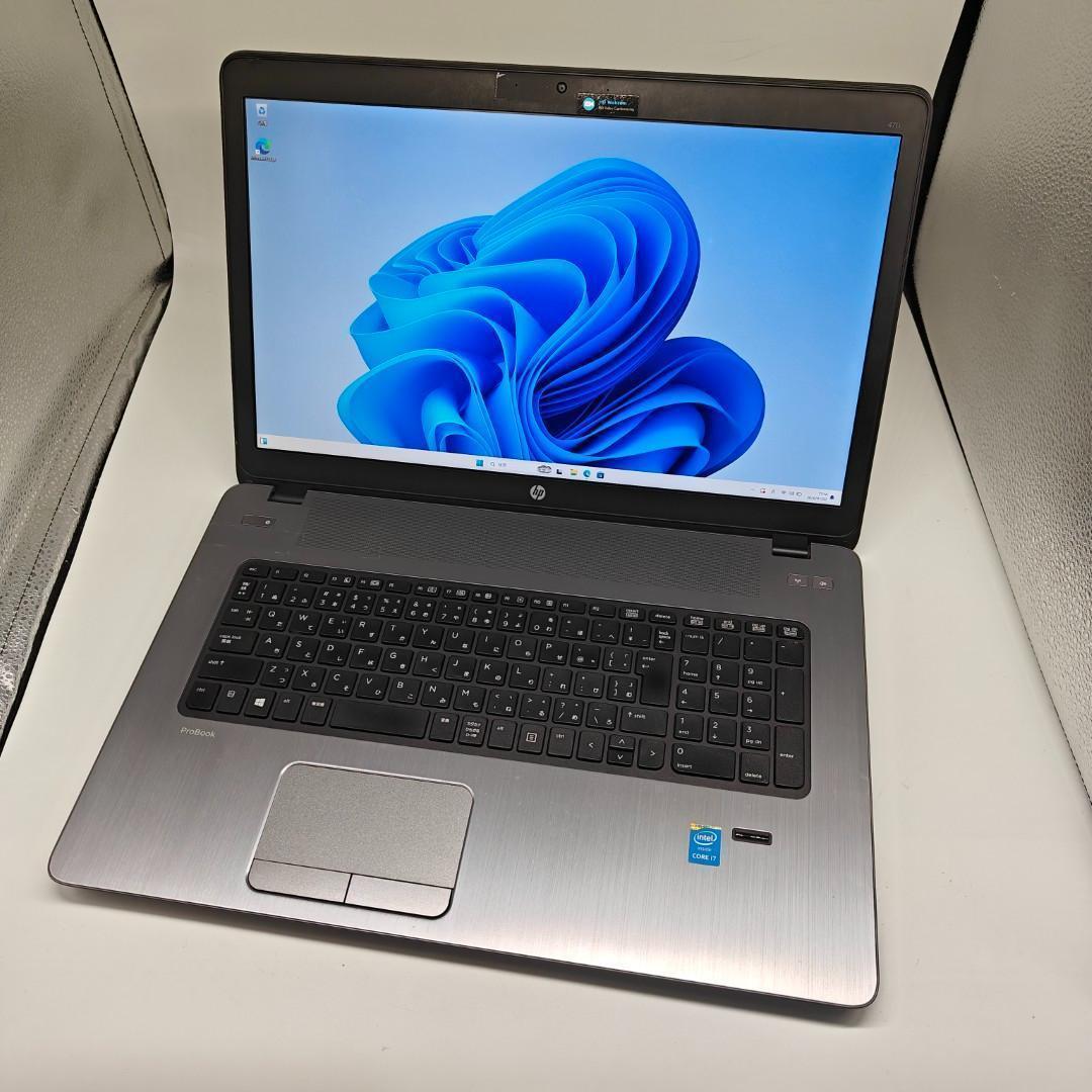 【HP】訳あり 高速i7 SSD512GB 16GB オフィス付き ノートPC