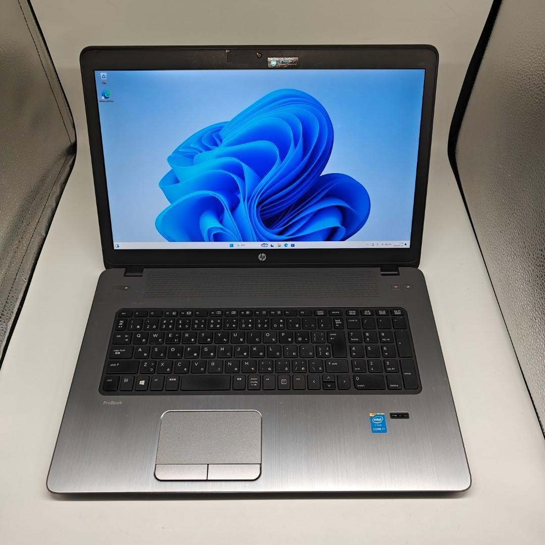 【HP】訳あり 高速i7 SSD512GB 16GB オフィス付き ノートPC