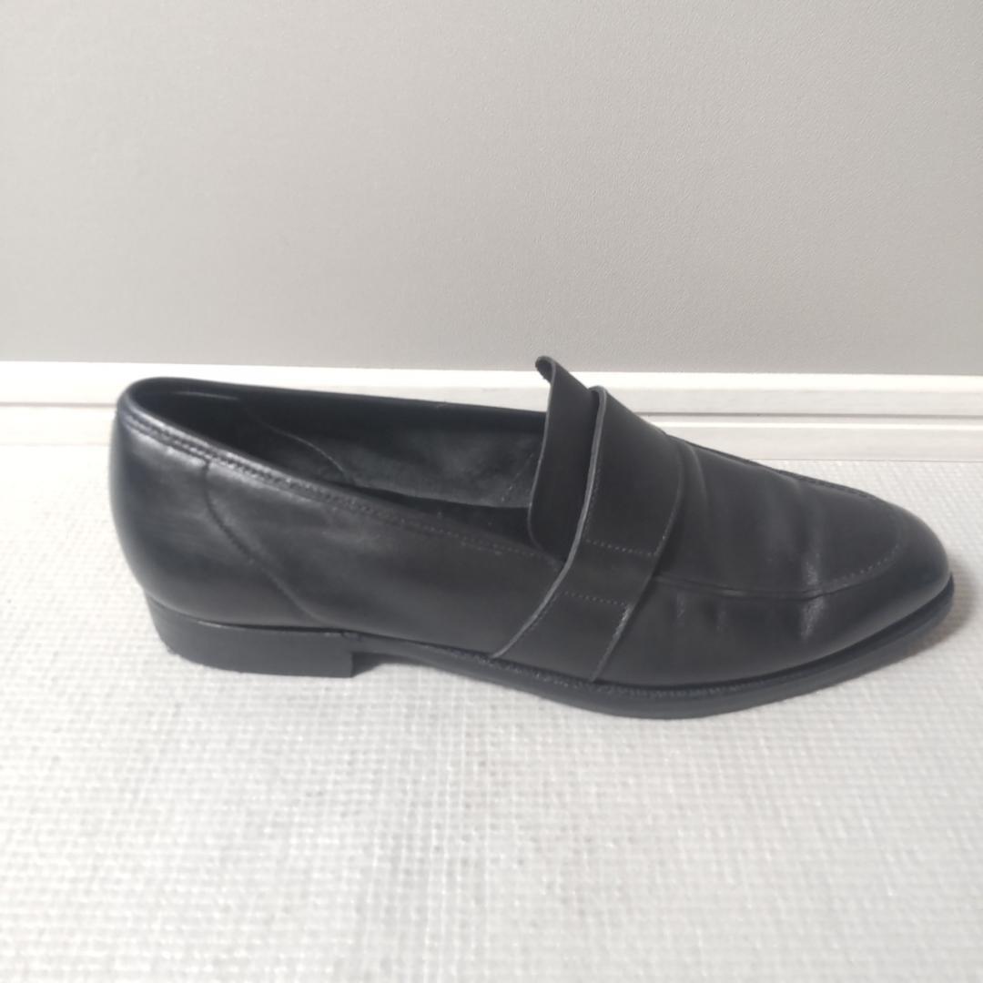 ノリゾウ様）E CLEVERLEY ローファー ビジネスシューズ 黒