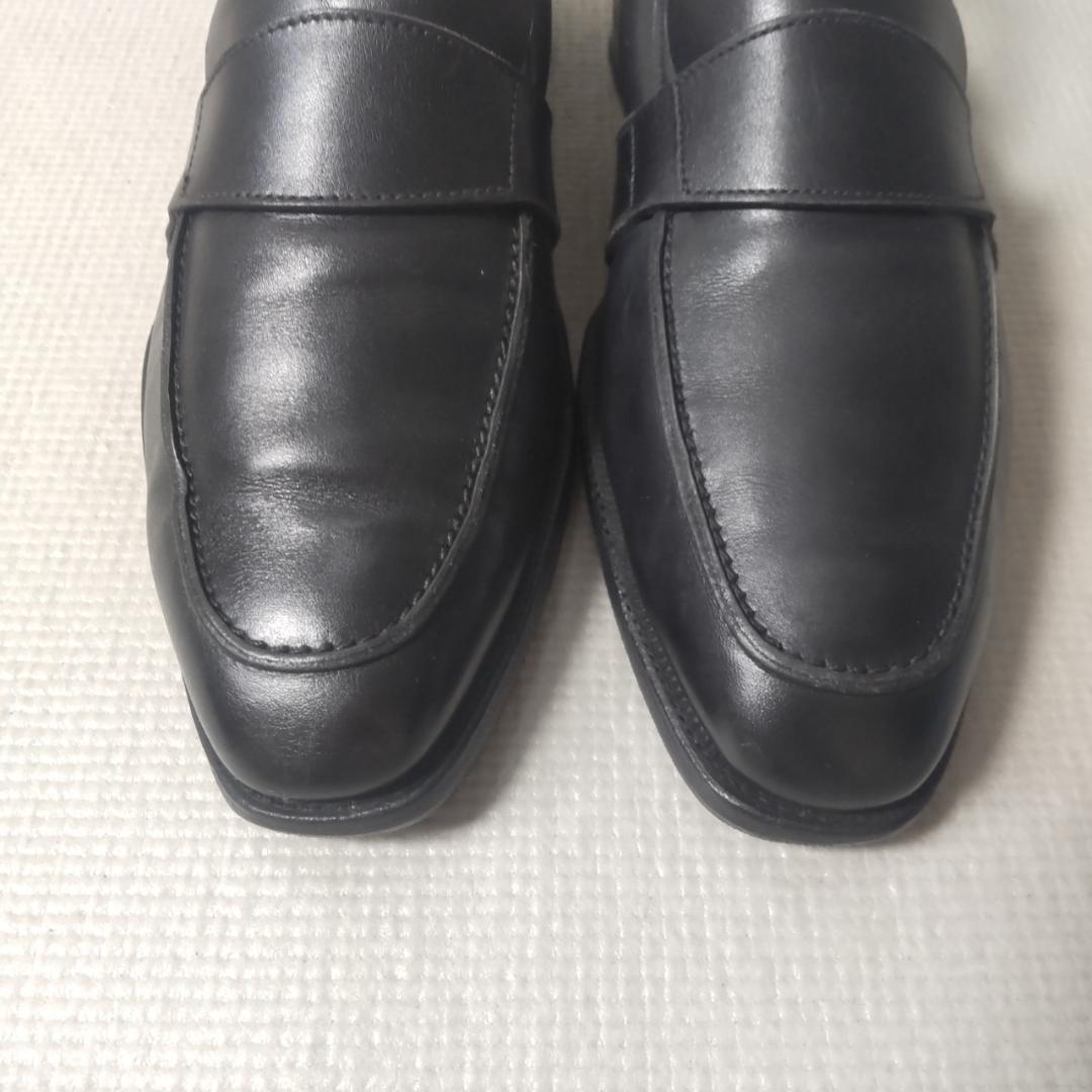 ノリゾウ様）E CLEVERLEY ローファー ビジネスシューズ 黒