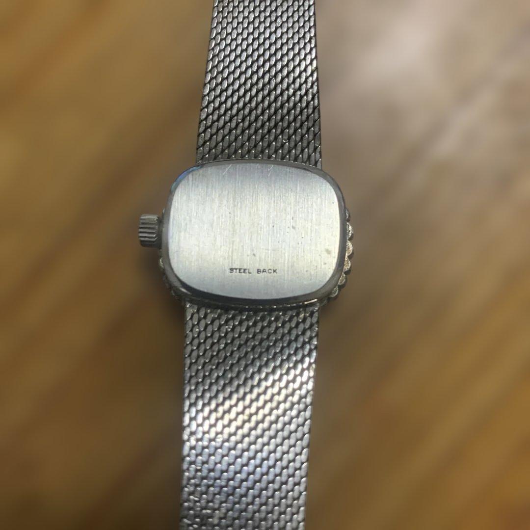 OMEGA Geneva ダイヤベゼル シルバー 時計