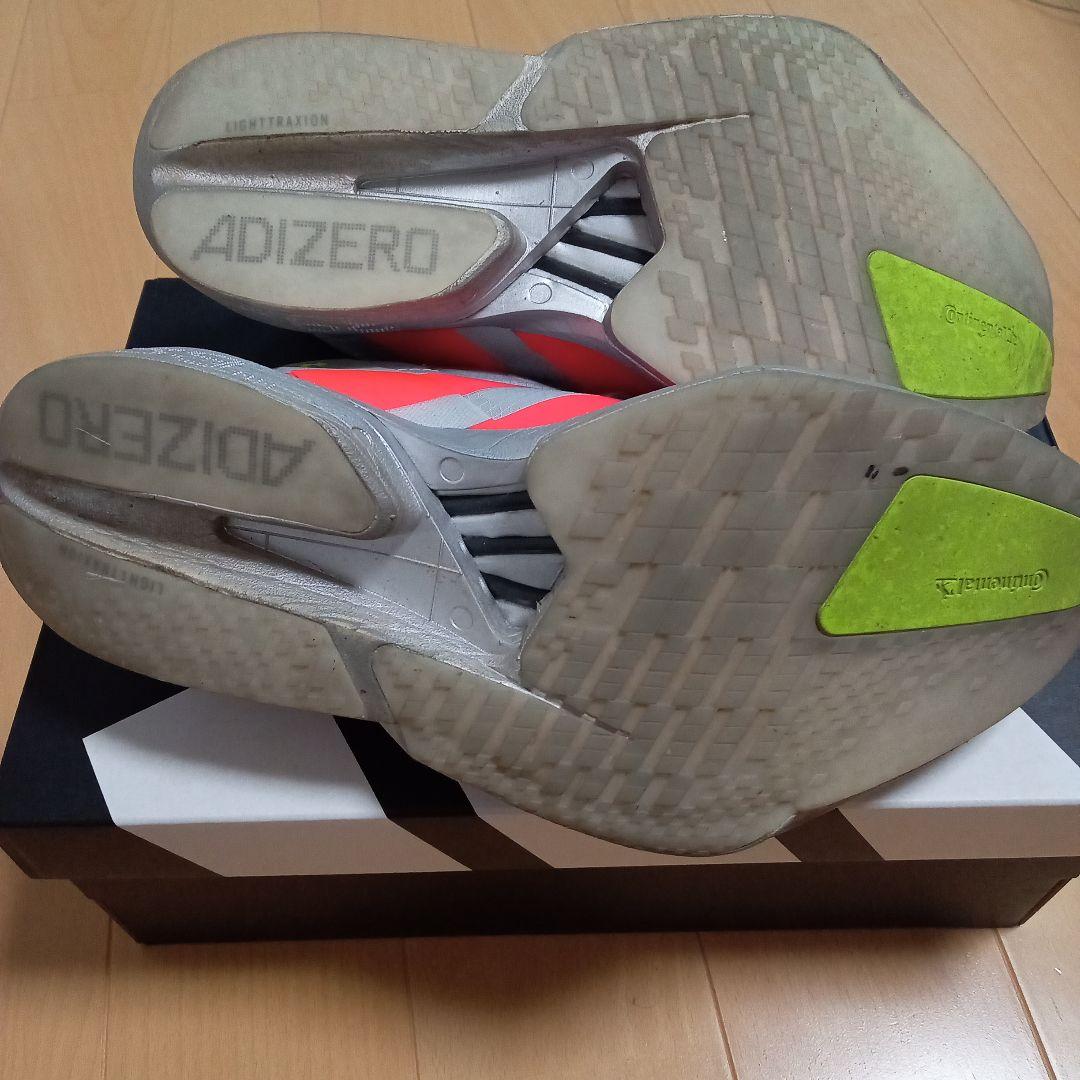 adidas ADIZERO ランニングシューズ メンズ　25.5cm