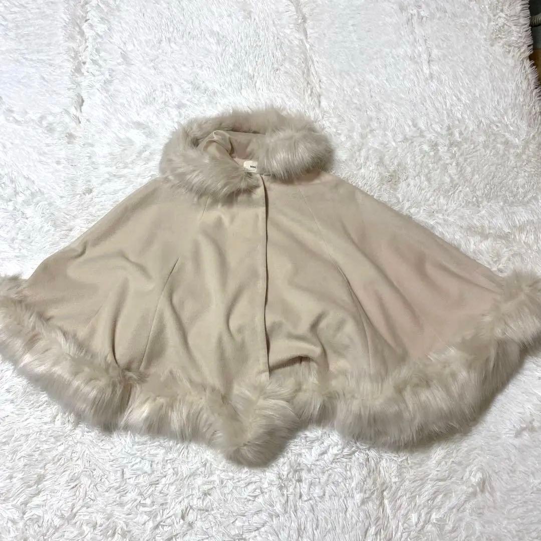  PARTY フードファーケープコート ZOZO限定