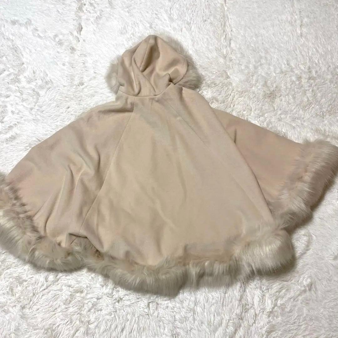  PARTY フードファーケープコート ZOZO限定