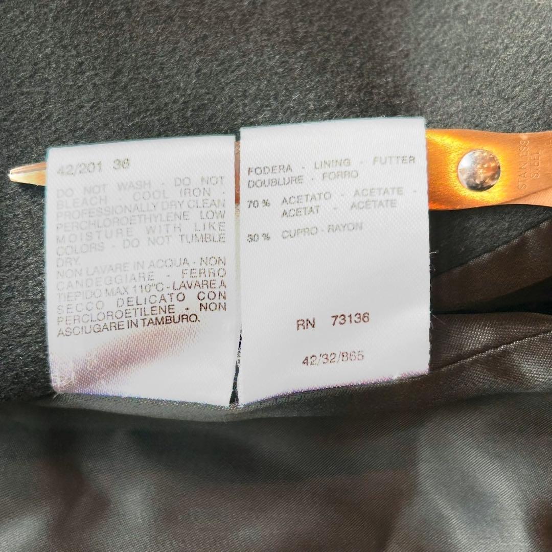 【最高峰✨️MaxMara銀タグ】 イタリア製 ピーコート ダブル ジャケット