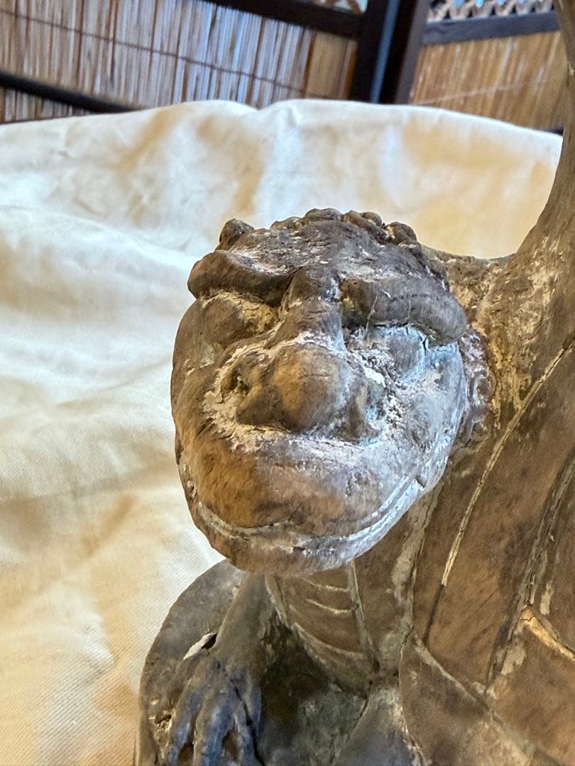 時間限定値下げ仏像　木彫り　年代物