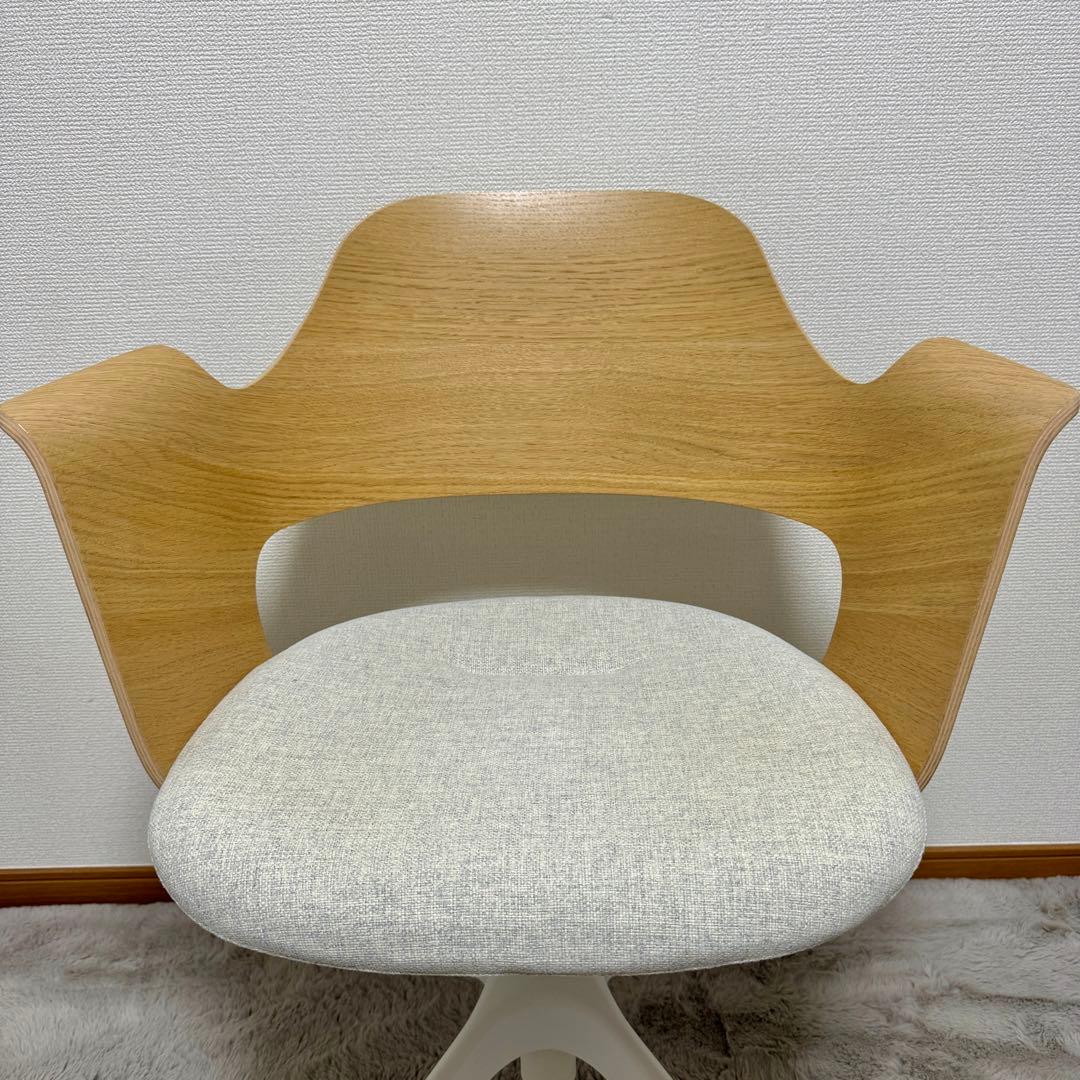 【 i.k.a】美品 IKEA フィェルベルゲット 回転椅子 チェア