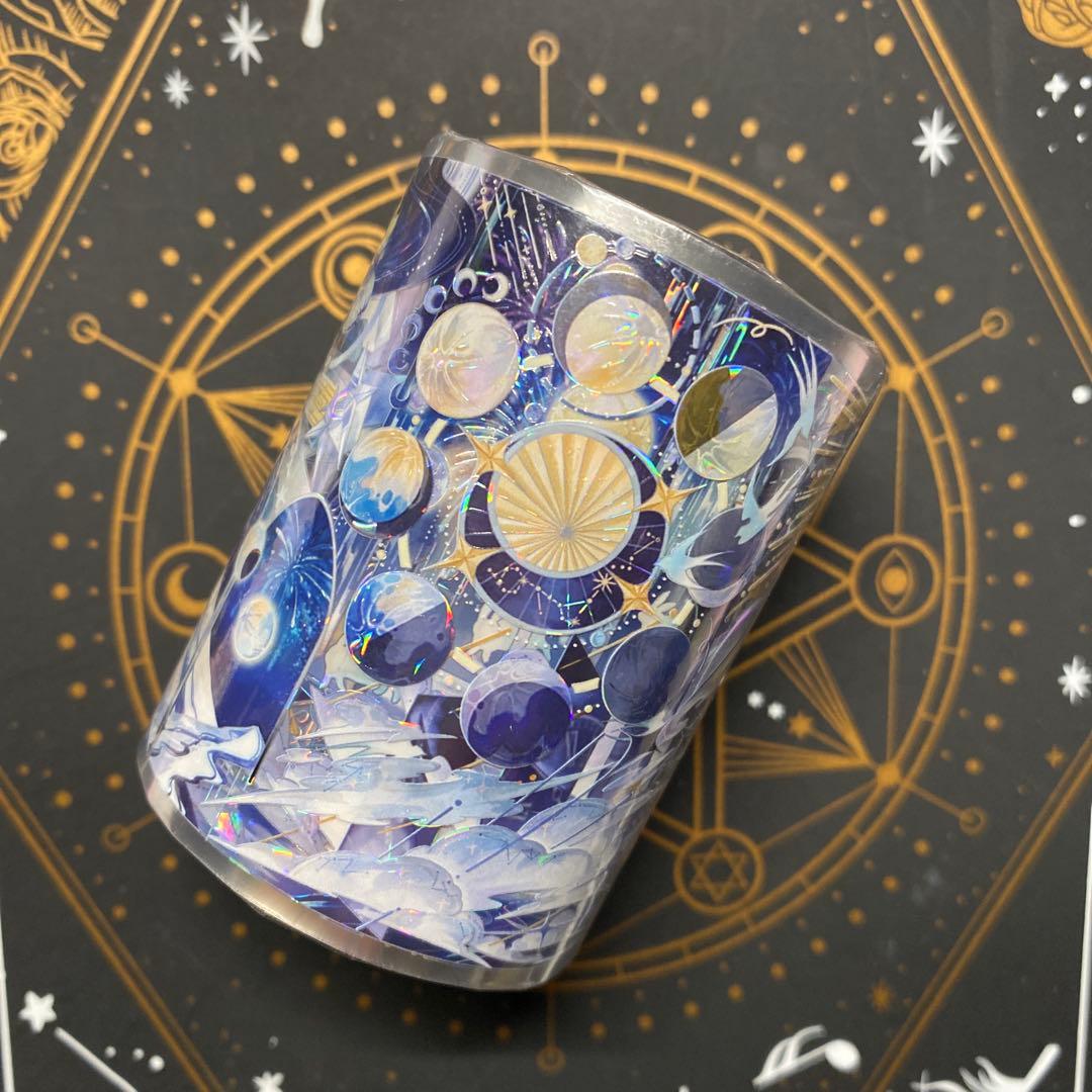 【P】海外　10m巻　貝殻光マスキングテープ　お花系/装飾系/動物系