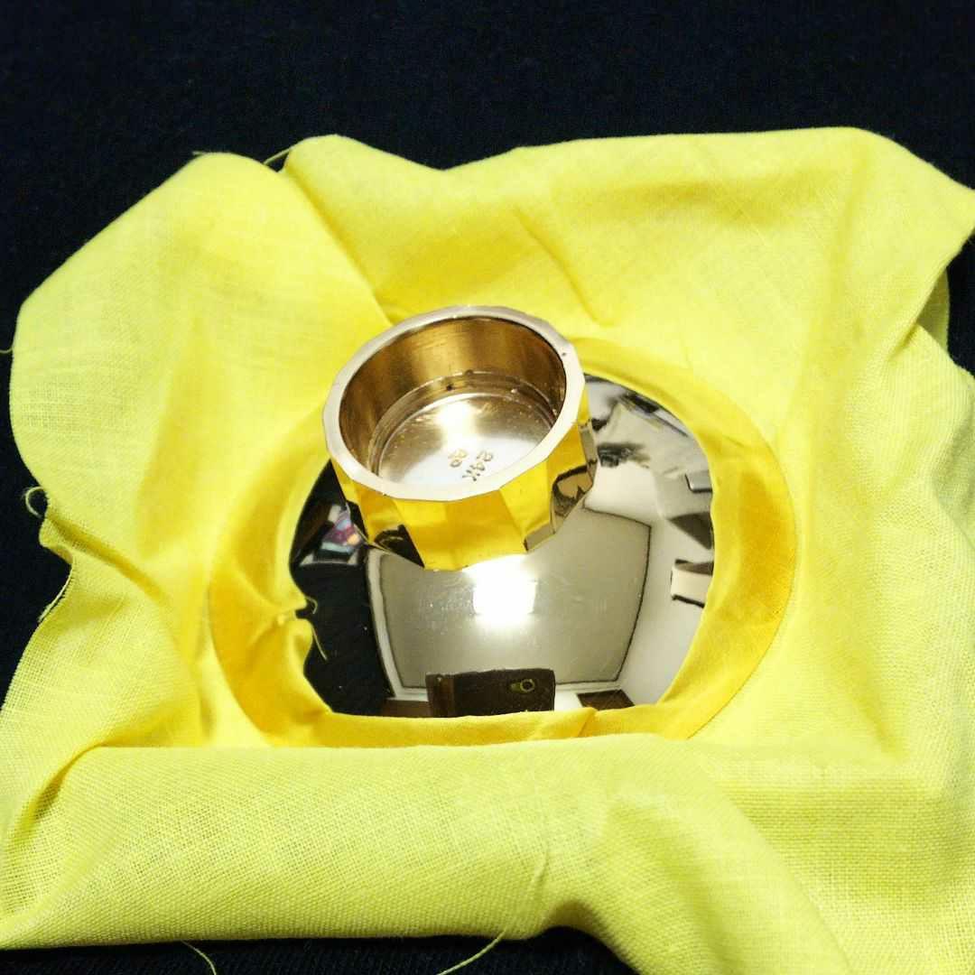 ◆純銅製ぐい吞み③(ピンクゴールド)新品[オマケ付]