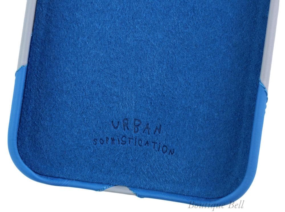 【アーバンソフィスティケーション】iPhone13/14ケース 青ハート