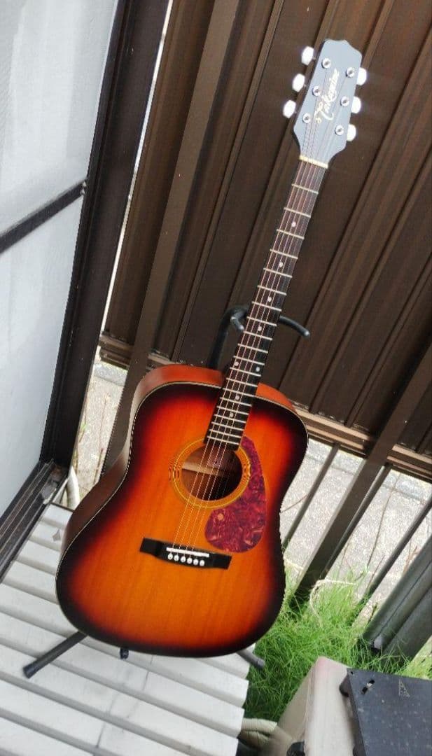 超美品 Takamine Tシリーズ（？） PU付エレアコ マットTBS