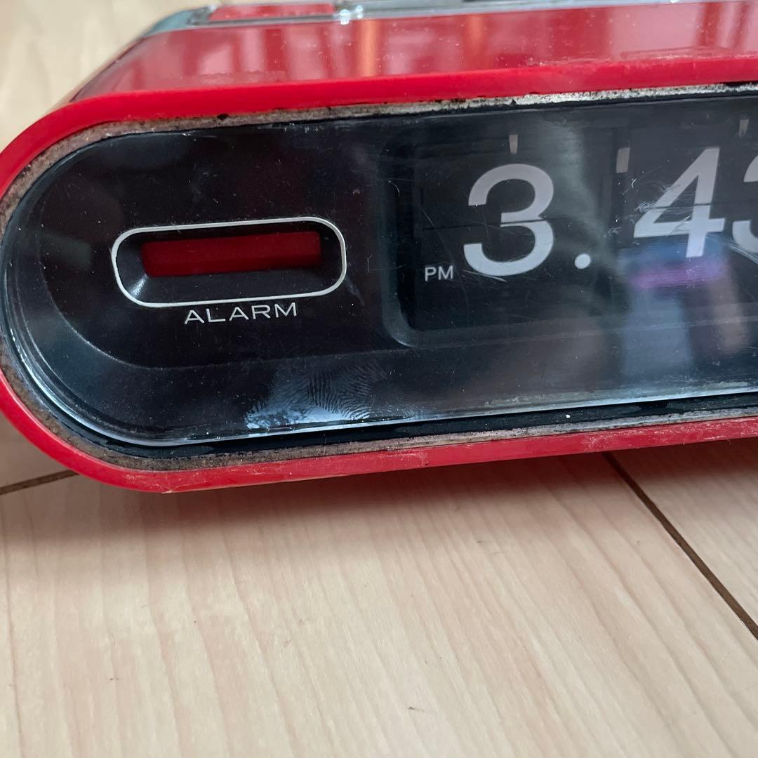 セイコー　昭和レトロ　電池式　パタパタ時計　置き時計