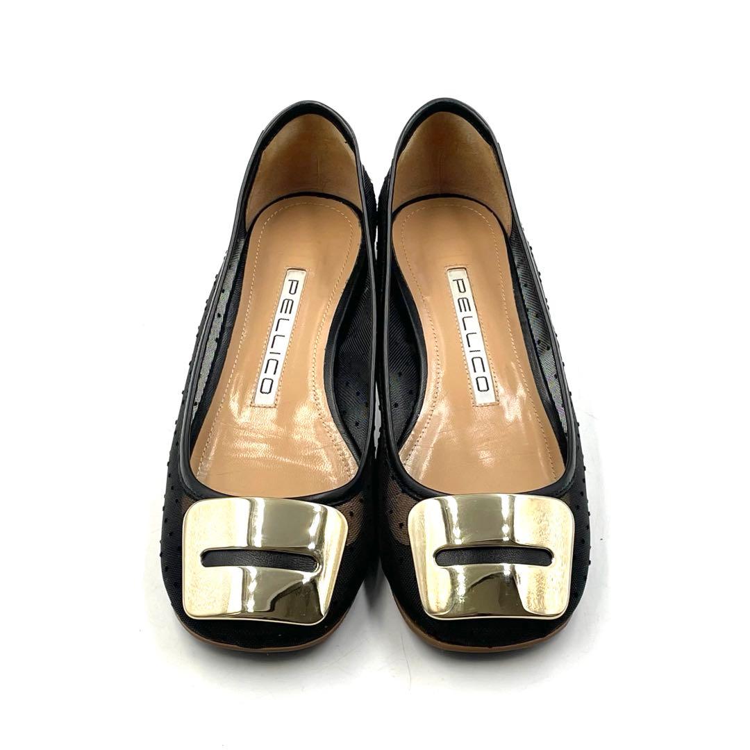 《未使用級》現行品 ペリーコ BOLLE アネッリフィッビア プレート 黒 35