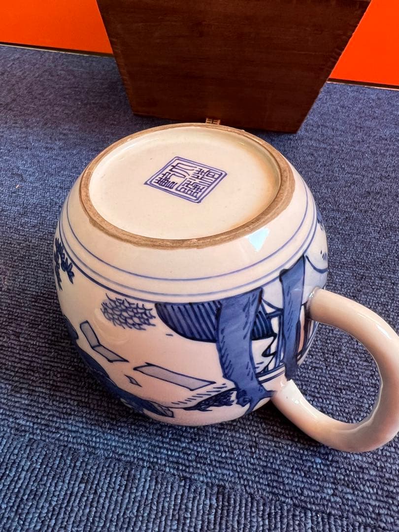 926 中国　骨董　大清乾隆　水指　急須　時代物