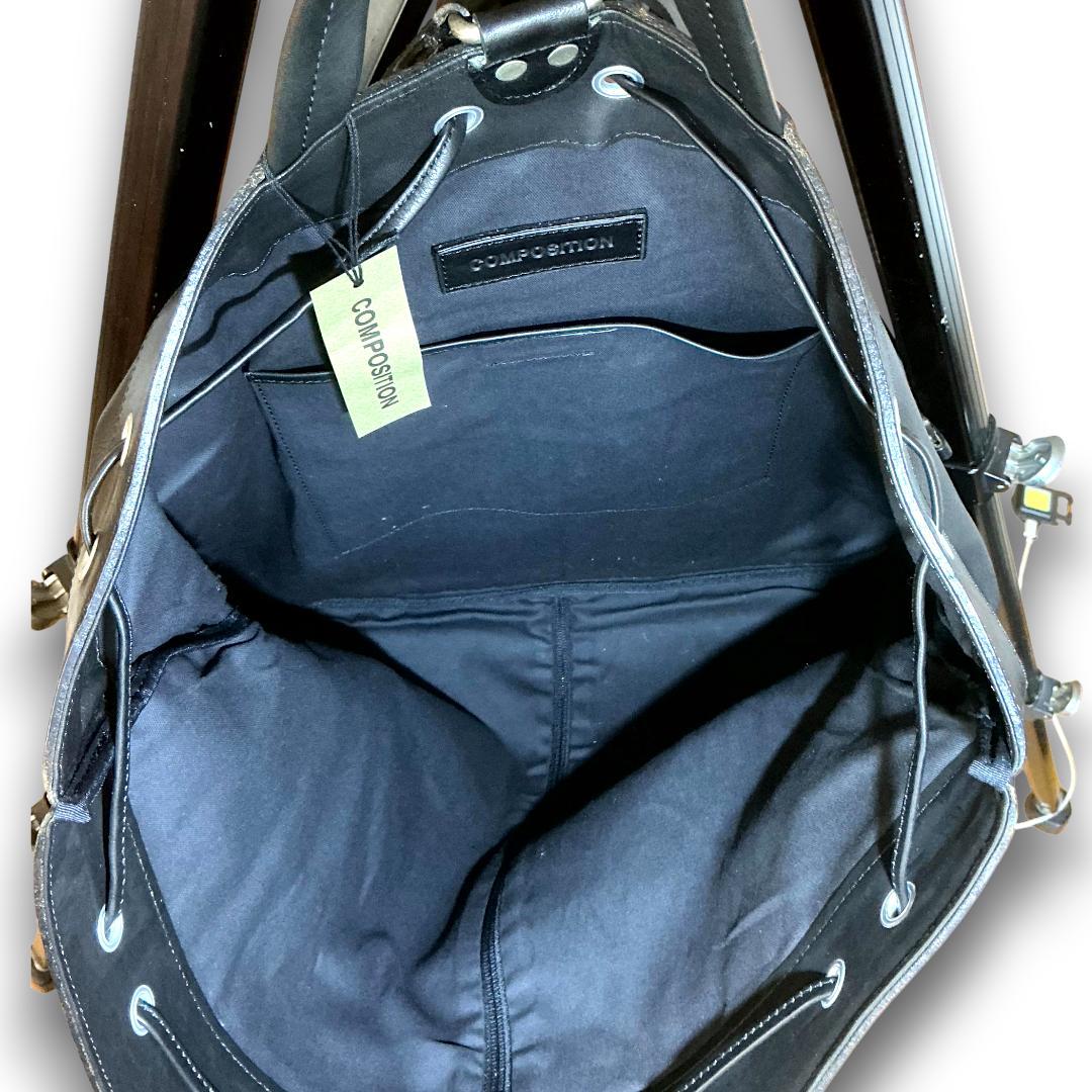 コンポジション　イサムカタヤマ　バックラッシュ 　本革バック　リュック