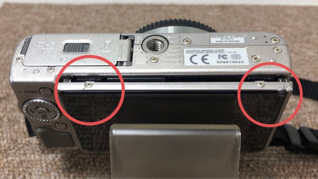 カメラ OLYMPUS PEN Lite E-PL3 レンズ付 フラッシュ付属