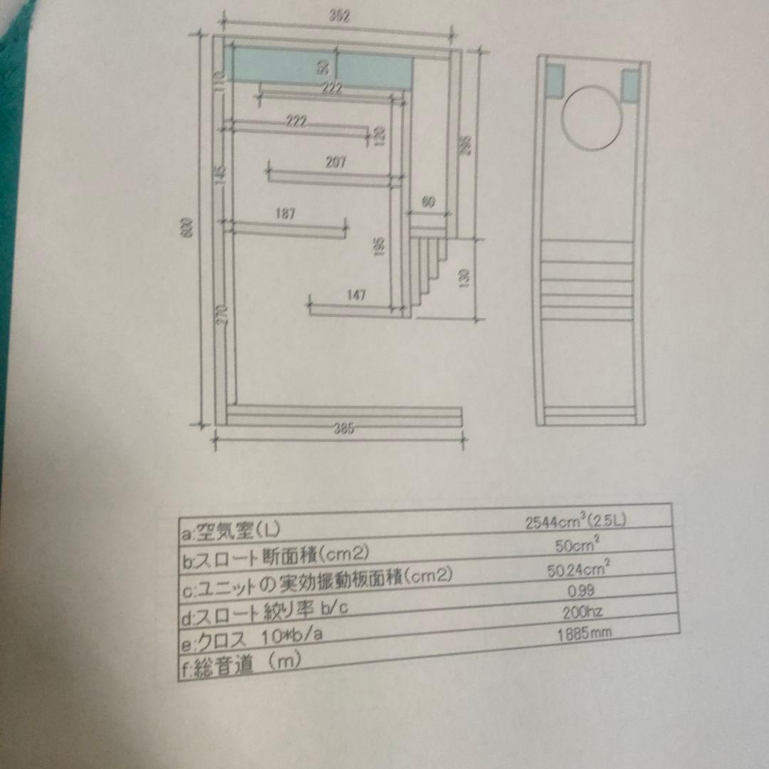 音工房Z Z700バックロードホーン キット品左右1ペアユニット無し
