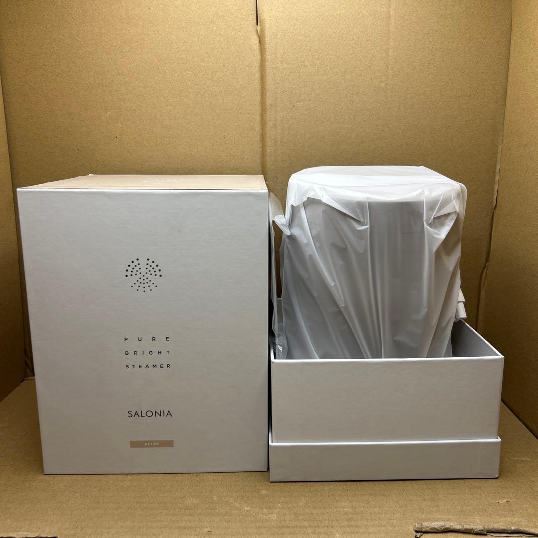 SALONIA サロニア ピュアブライト スチーマー SAL22207BE