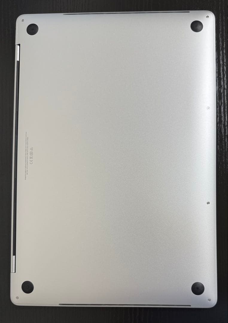 MacBookPro i9 64GB 1TB 充放電96回 バッテリー81%