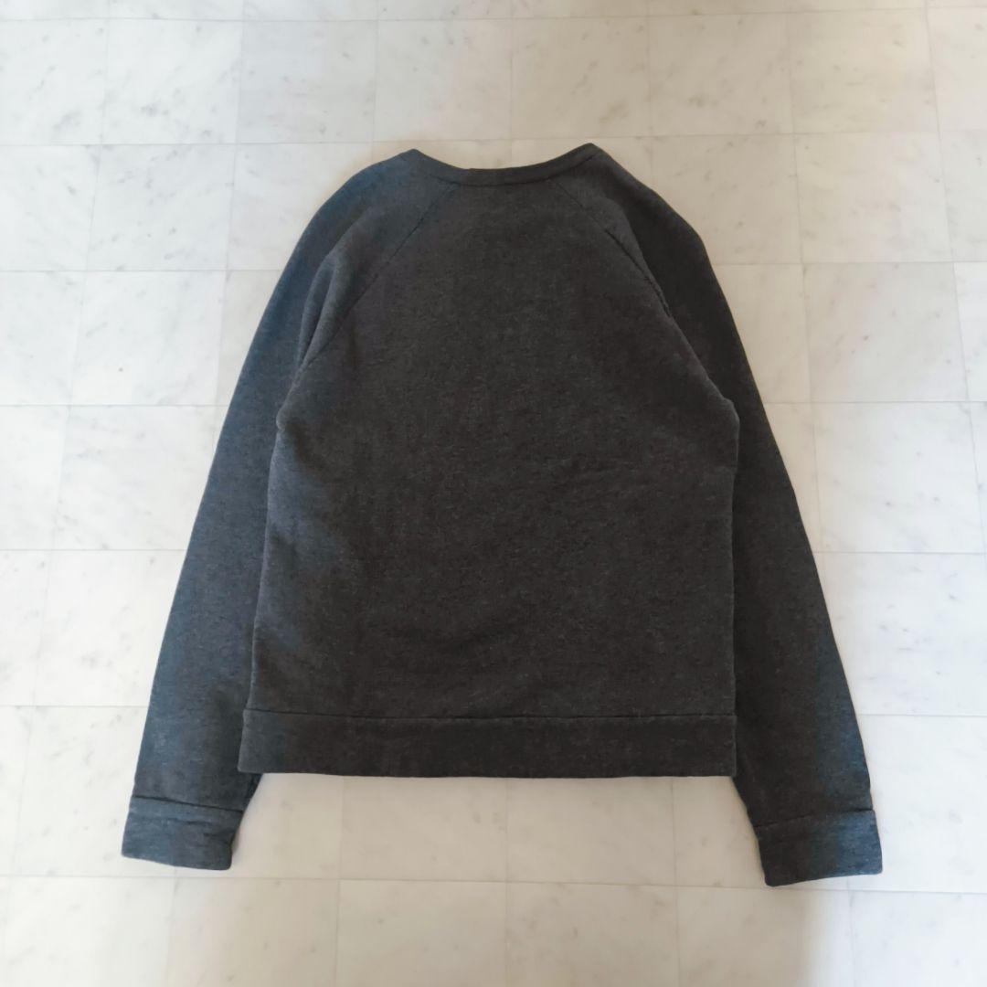 N°21 フロッキーロゴ ボンディングプルオーバー スウェット トレーナー