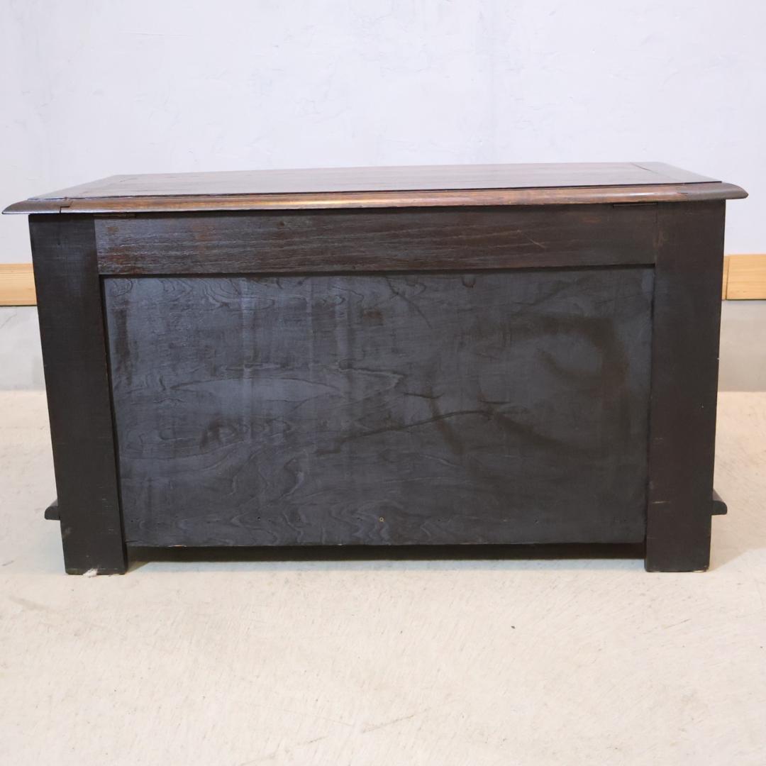 英国アンティーク ブランケットボックス イギリス ストレージ収納 キャビネット