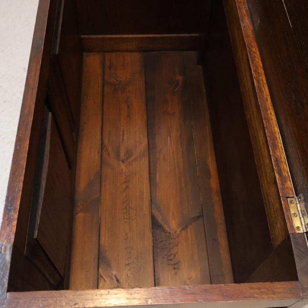 英国アンティーク ブランケットボックス イギリス ストレージ収納 キャビネット