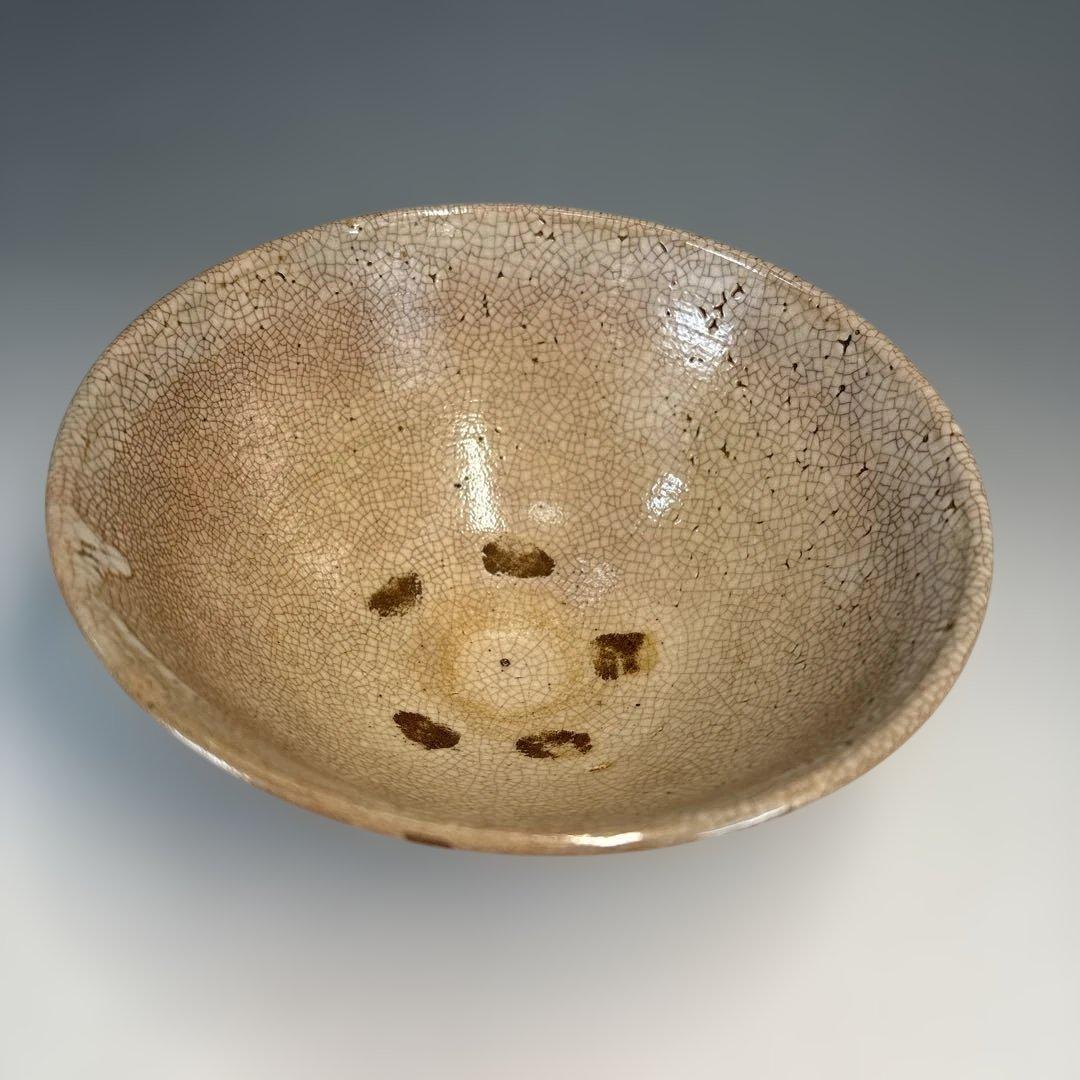 【中古品】茶道具　古萩茶碗