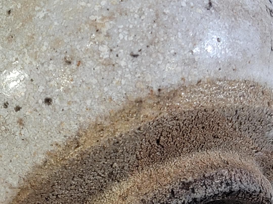 茶道具 古唐津 銘 雪の下 古美術 DT414