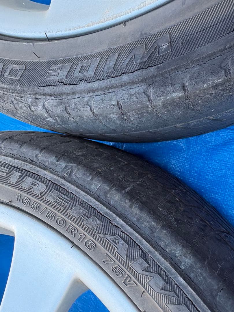 ダイハツ純正16インチ ホイールセット