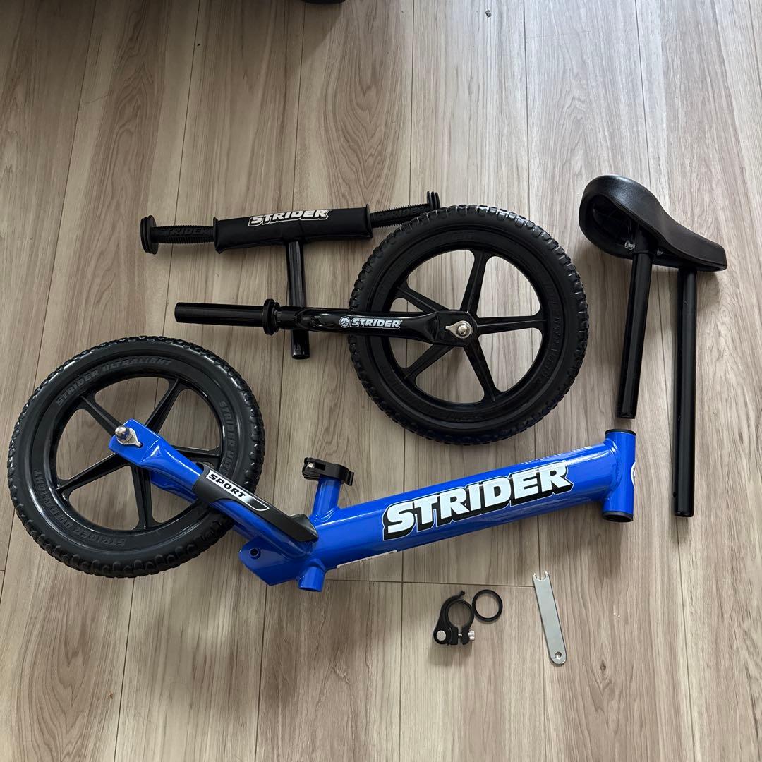 STRIDER12Sport バランスバイク 青