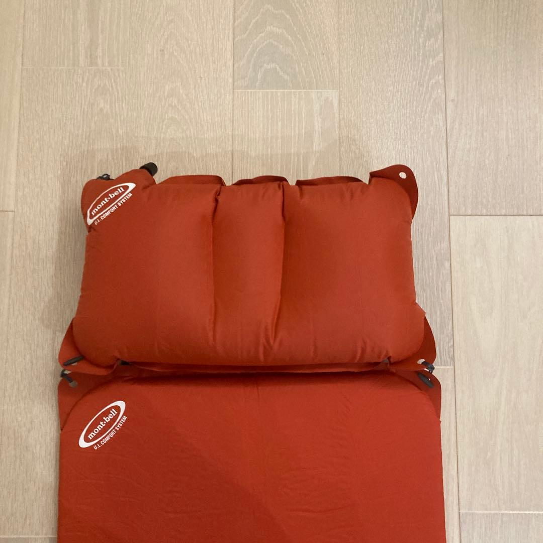 モンベル　U.L.CONFORT スリーピングマット150 枕付き