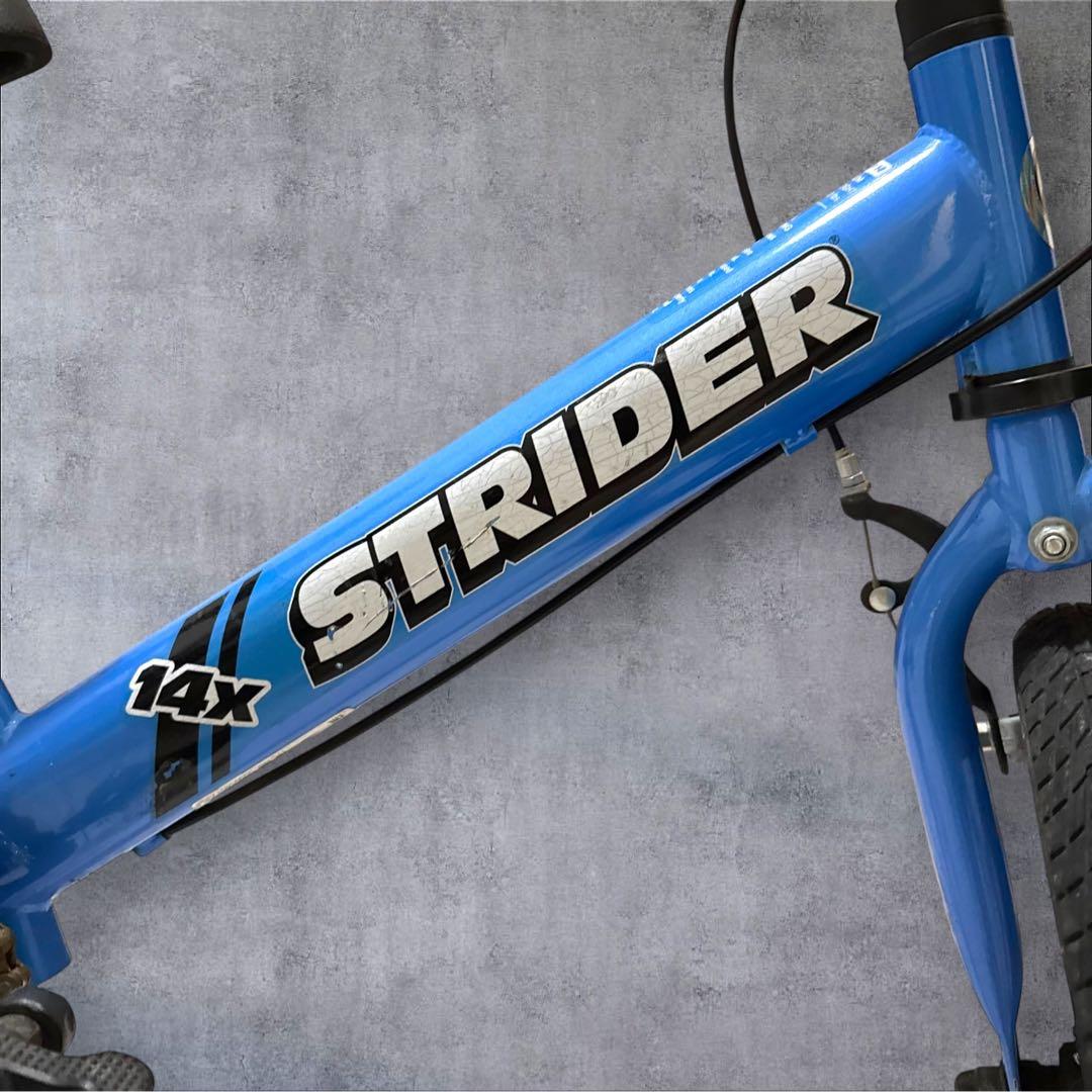 美品✨STRIDER 14x ストライダー 14インチ ペダル付き ブルー
