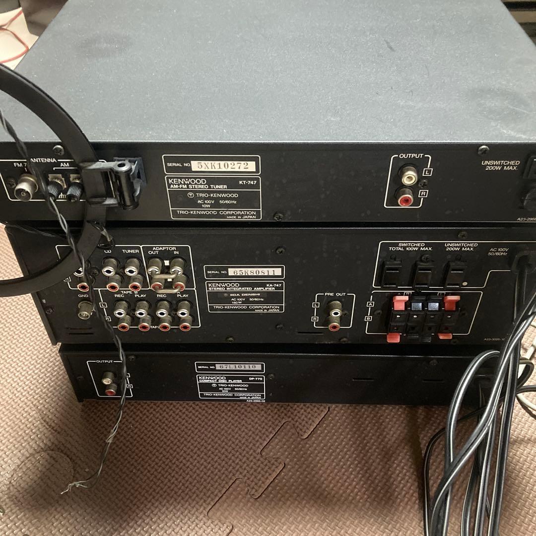 KENWOOD ステレオチューナーなどセット