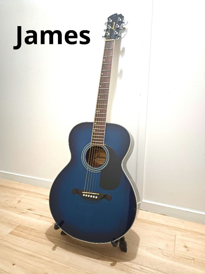 James☆アコースティックギタ☆ブルー ギター