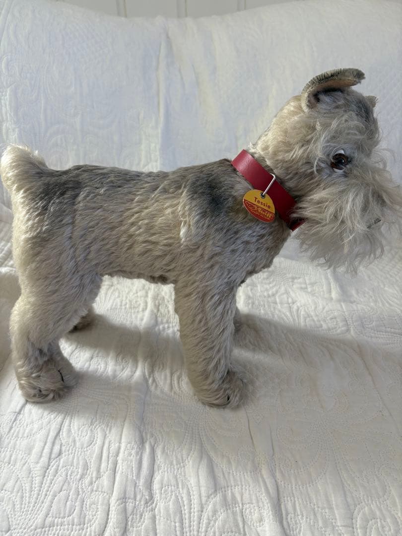 Steiff シュタイフ Tessie テッシー シュナウザー ビンテージ 犬