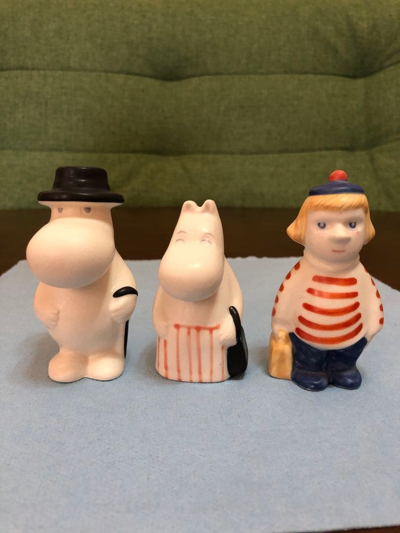 ARABIA/アラビア ムーミン 1990年代のミニフィギュア ６体 美品