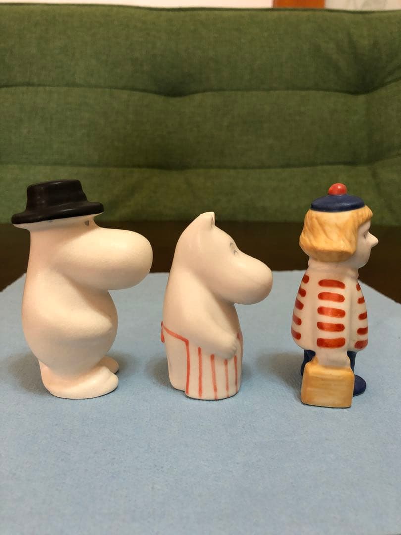 ARABIA/アラビア ムーミン 1990年代のミニフィギュア ６体 美品