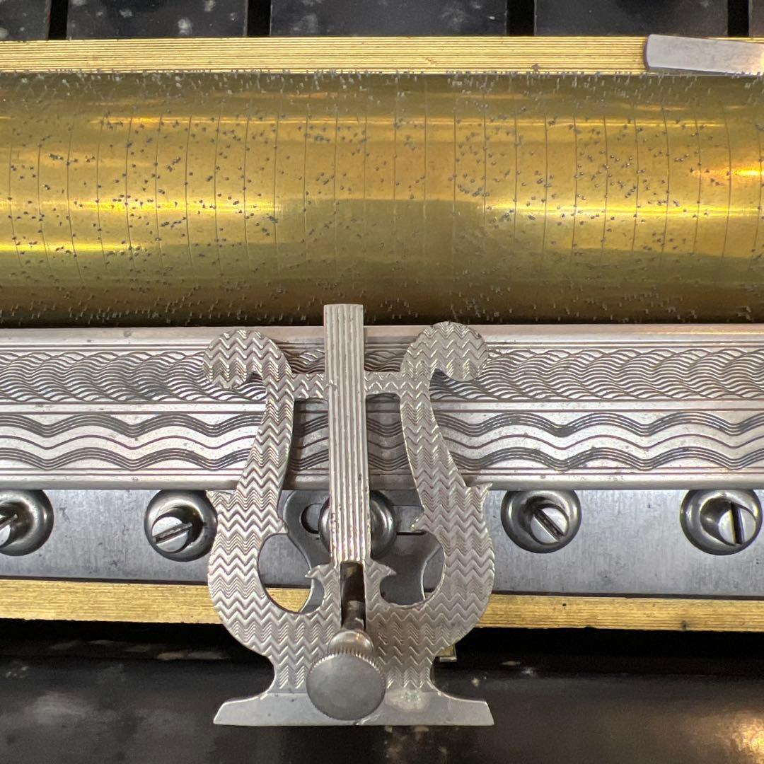 可動品約65弁ベル六個12曲極太超特大オルゴール約23kg東な7-0909⭐︎2F