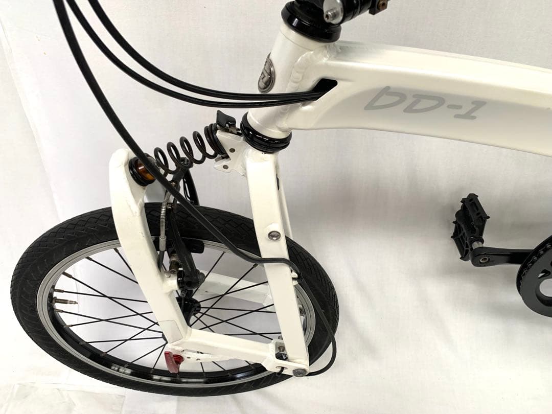 送料無料R&M 折りたたみ自転車 BD-1 超軽量11.1キロミニベロ18インチ