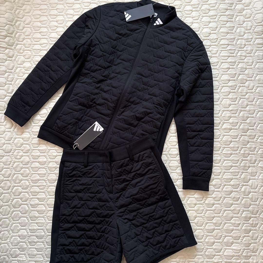 早い者勝ち‼️本日限定価格‼️定価34000円アディダスゴルフ中綿ジャケット&パンツ